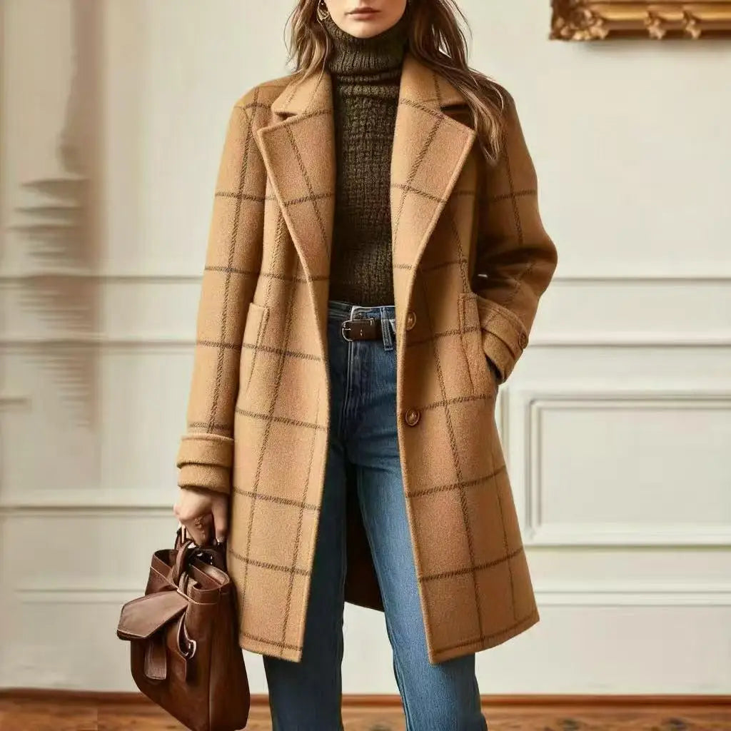 Mayfair Plaid Coat
