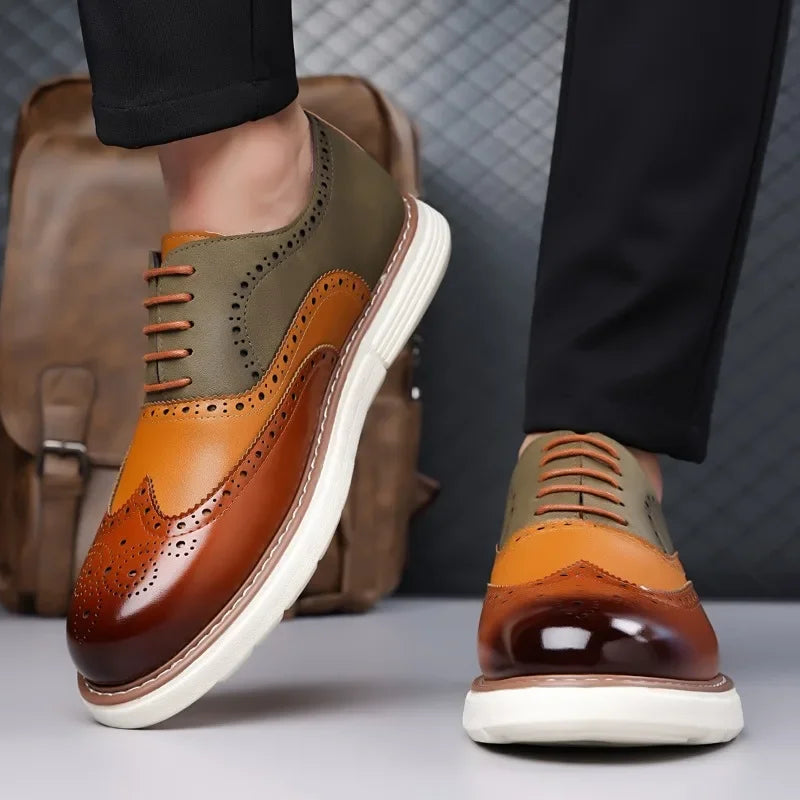 Windsor Wingtip Brogue Oxfords