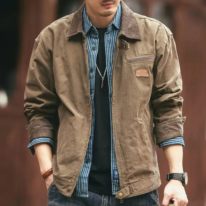 Bianco Canvas Workwear Jacket
