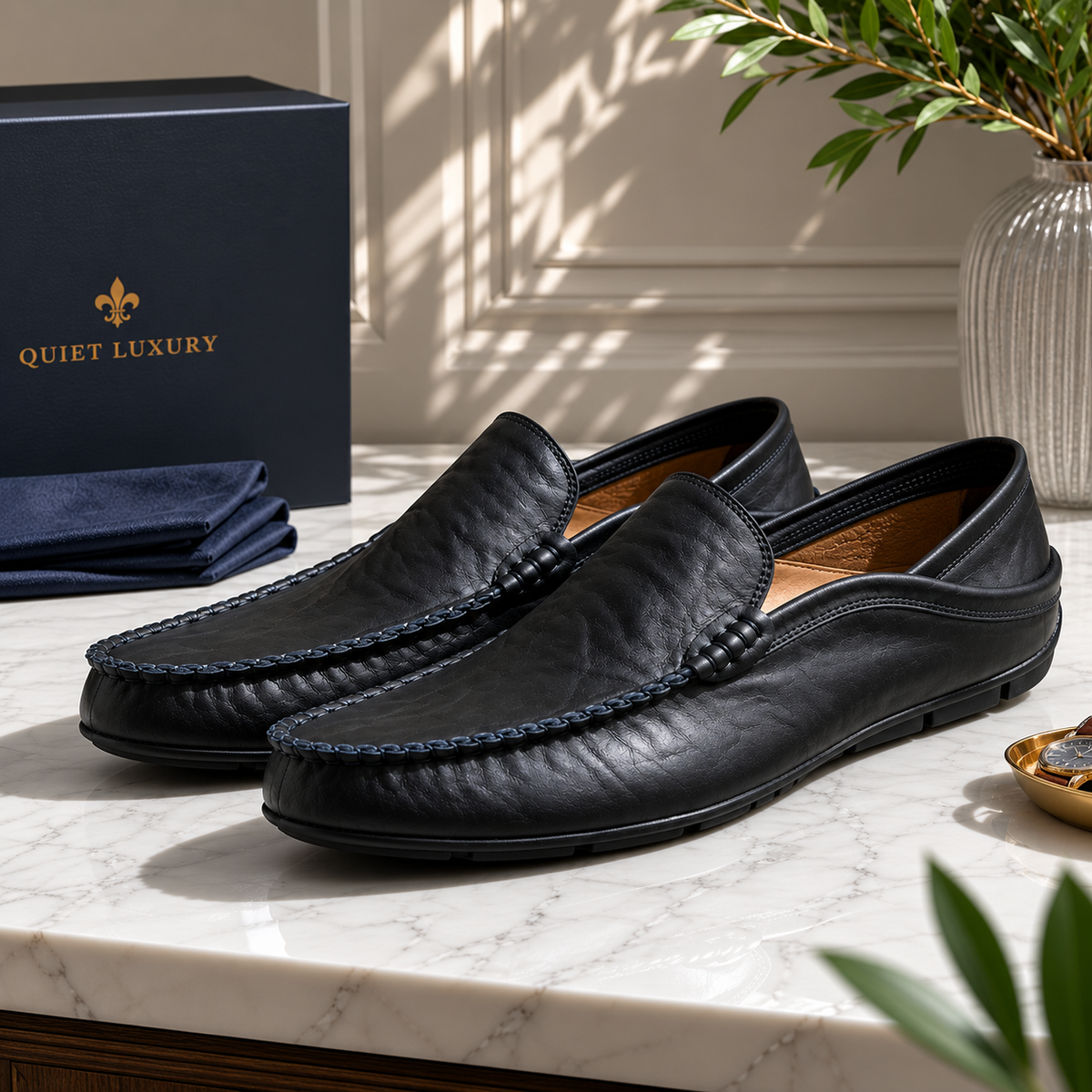 Aurelio Leather Loafers