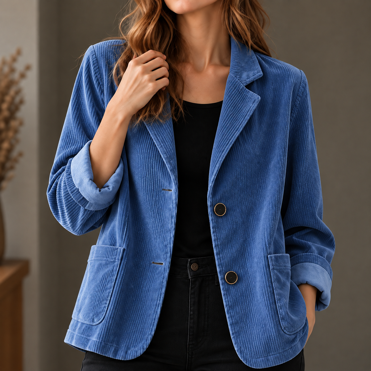 Allis Corduroy Blazer