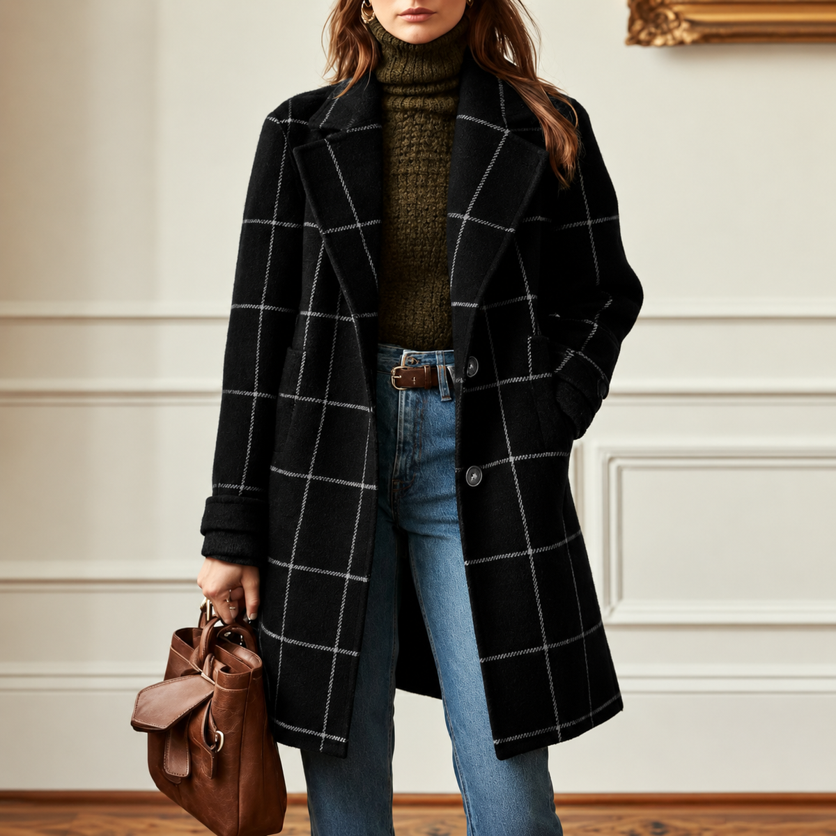 Mayfair Plaid Coat