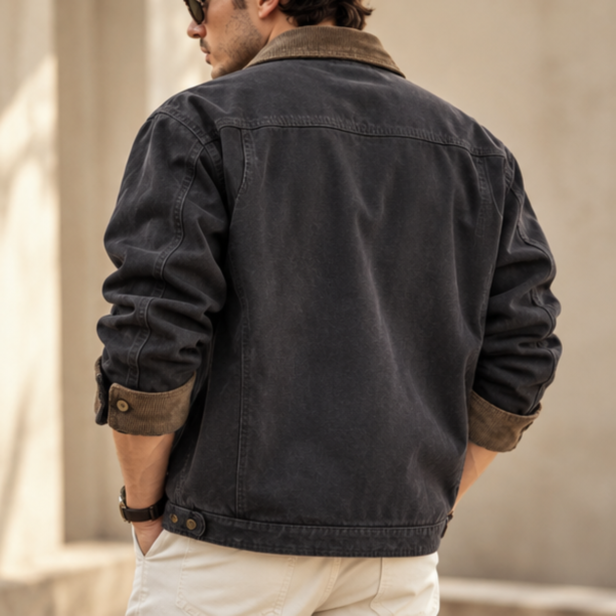 Bianco Canvas Workwear Jacket