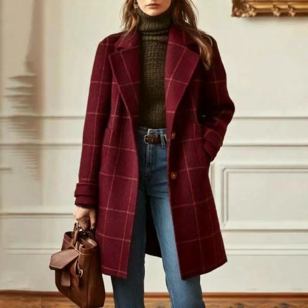 Mayfair Plaid Coat