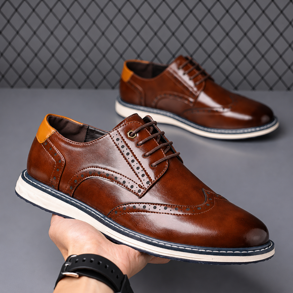 Carlton Brogue Sneakers