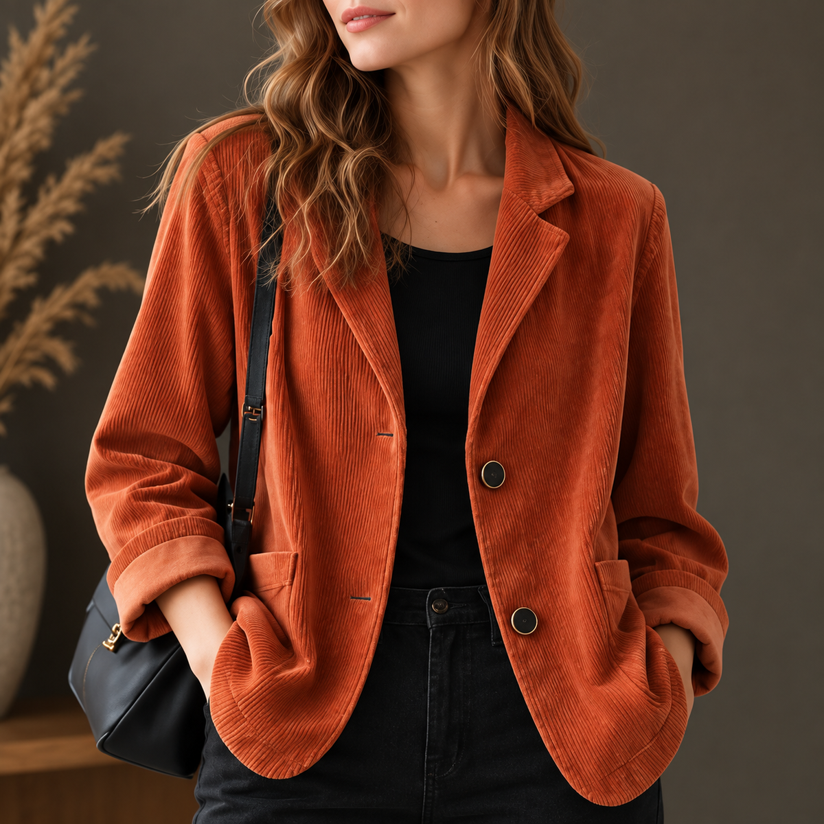 Allis Corduroy Blazer