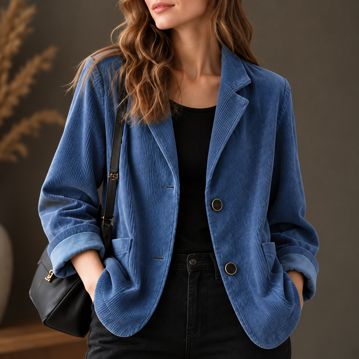 Allis Corduroy Blazer