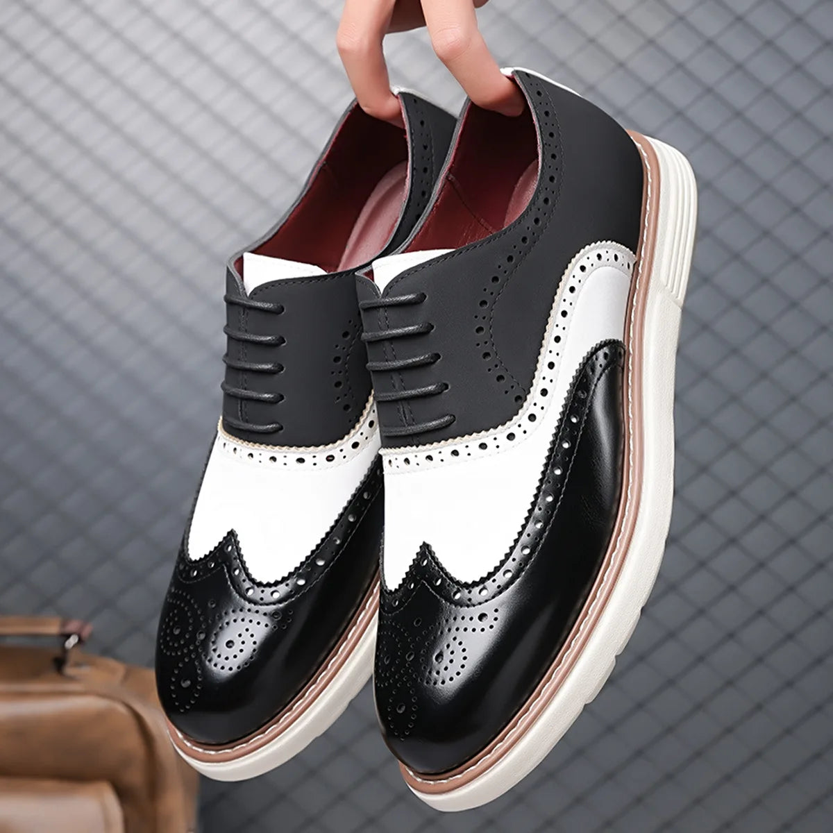 Windsor Wingtip Brogue Oxfords