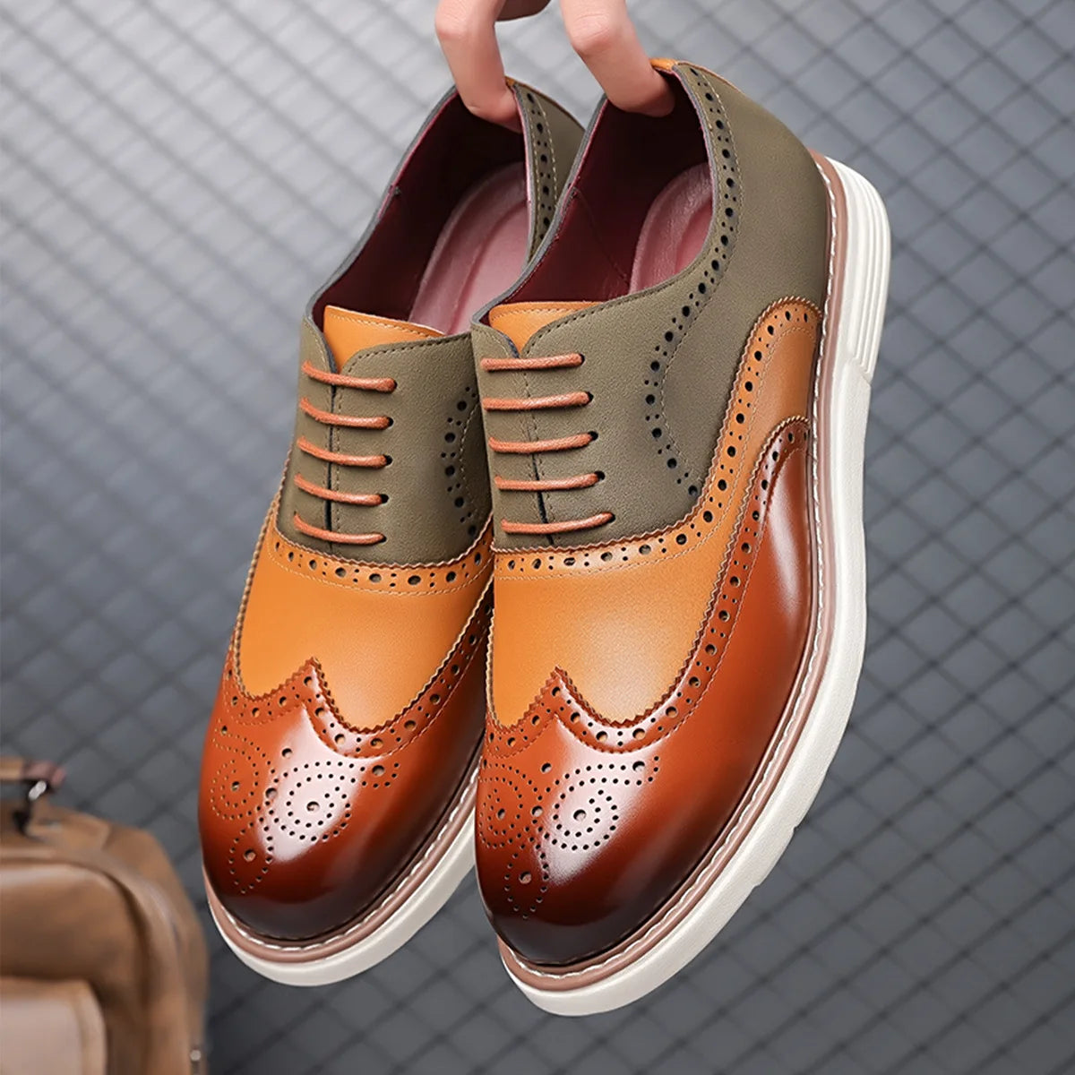 Windsor Wingtip Brogue Oxfords