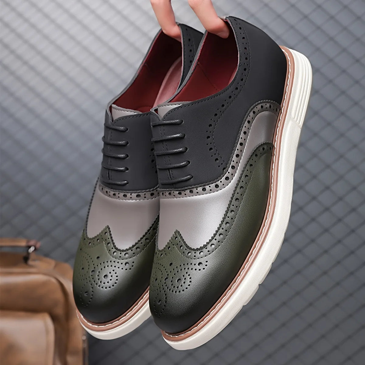 Windsor Wingtip Brogue Oxfords
