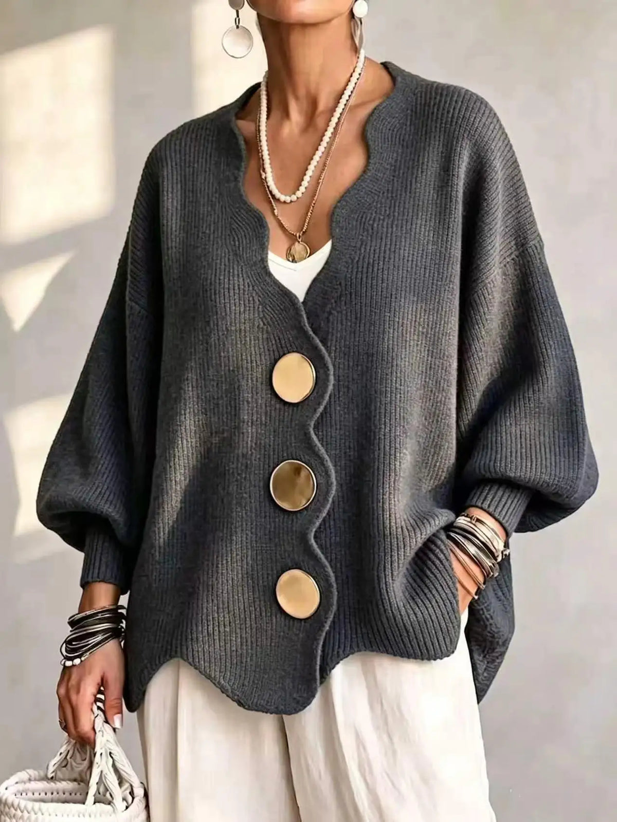 Juliette Oversize Knit Cardigan