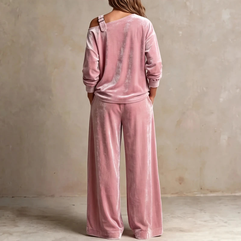 Isabelle Velvet Two-Piece Set