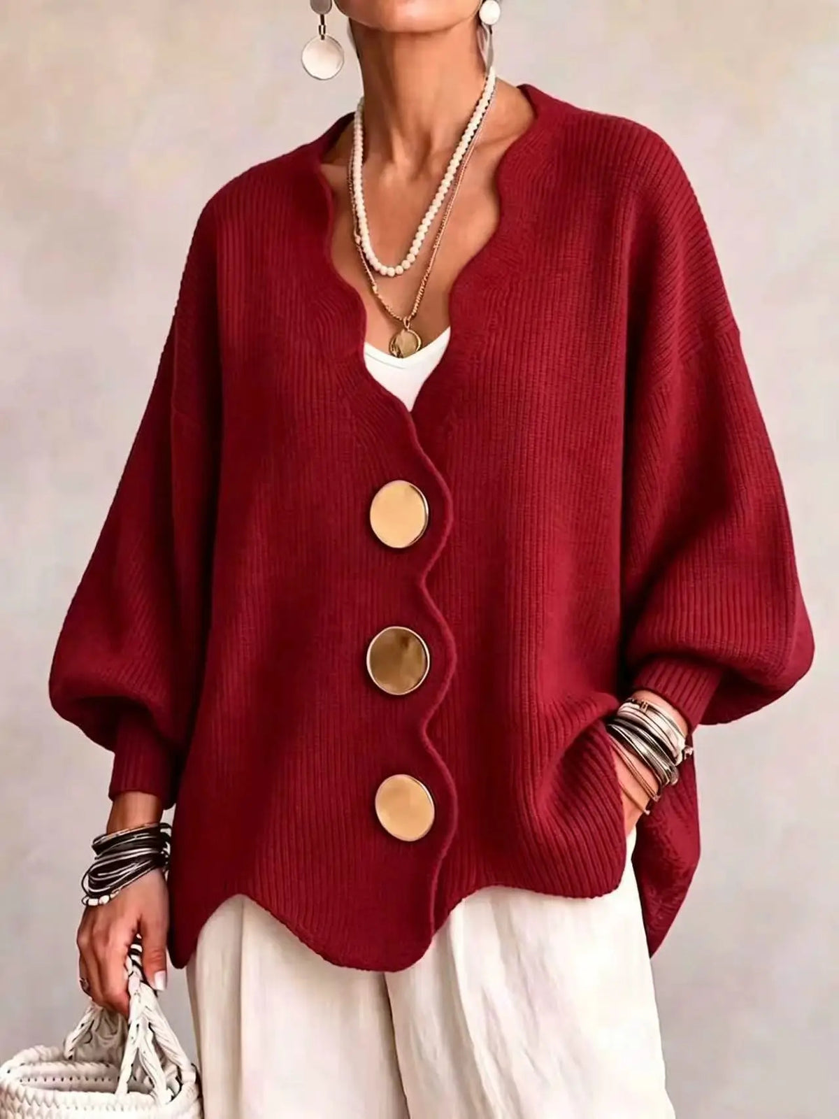 Juliette Oversize Knit Cardigan